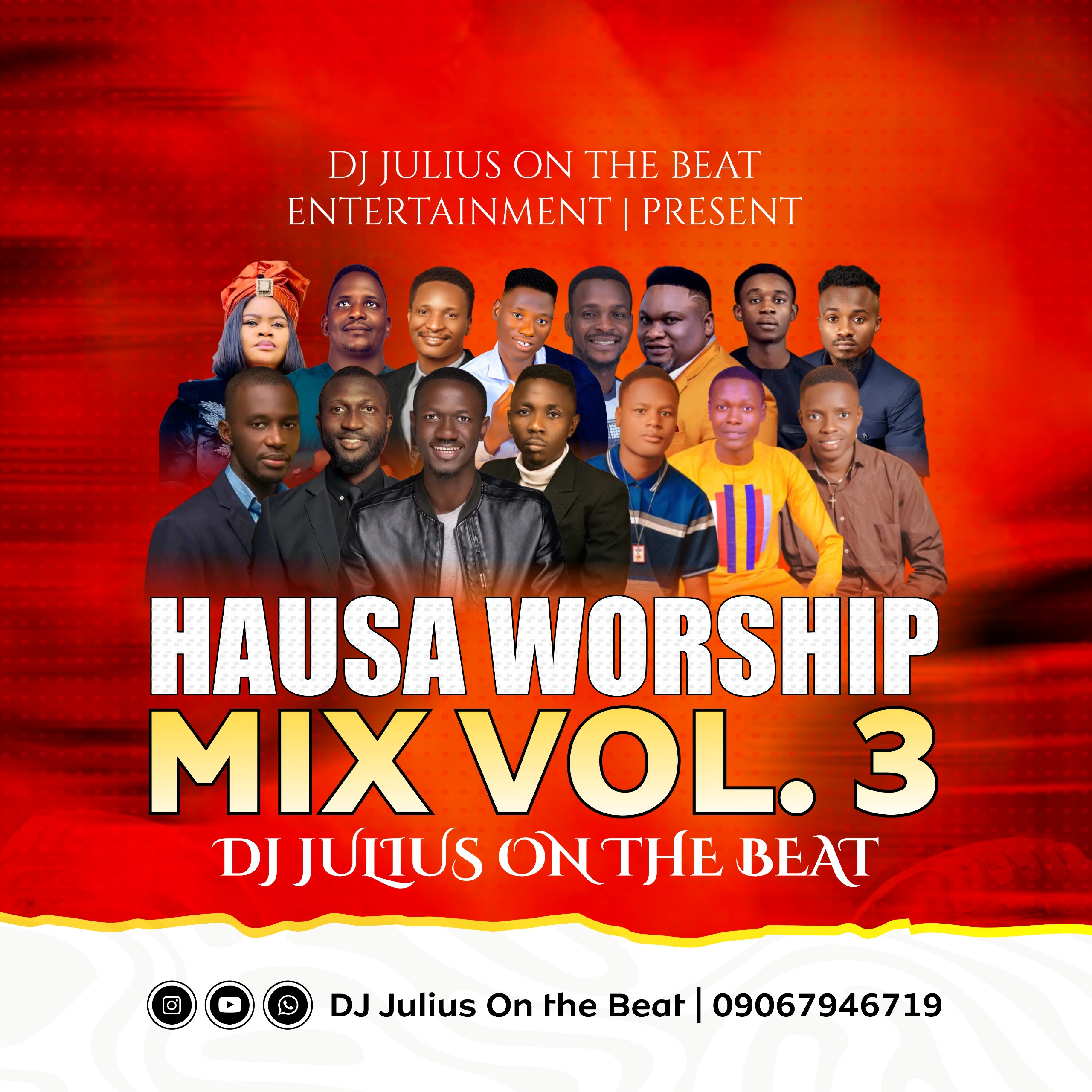 DOWNLOAD: DJ Julius Hausa Gospel Worship Mix Vol. 3